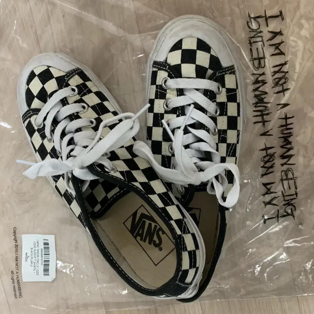 VANS 밴의 SIXTY SEVEN V67CHECKER 17SP BLK/