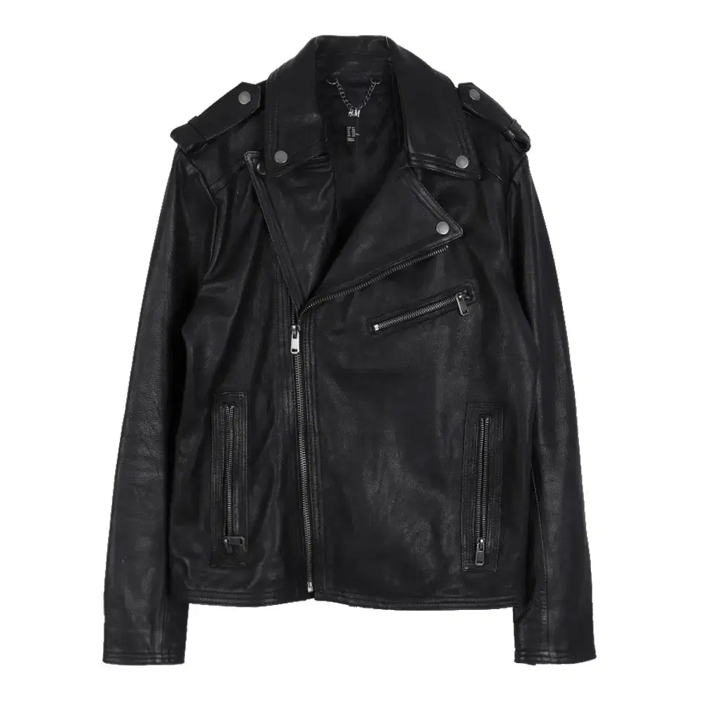 [30% Off] Men's M H&M Cowhide Rider Jacket