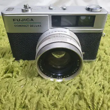 Rangefinder Fujica Compact Deluxe 希少ゴールデン❤️Fujica Compact