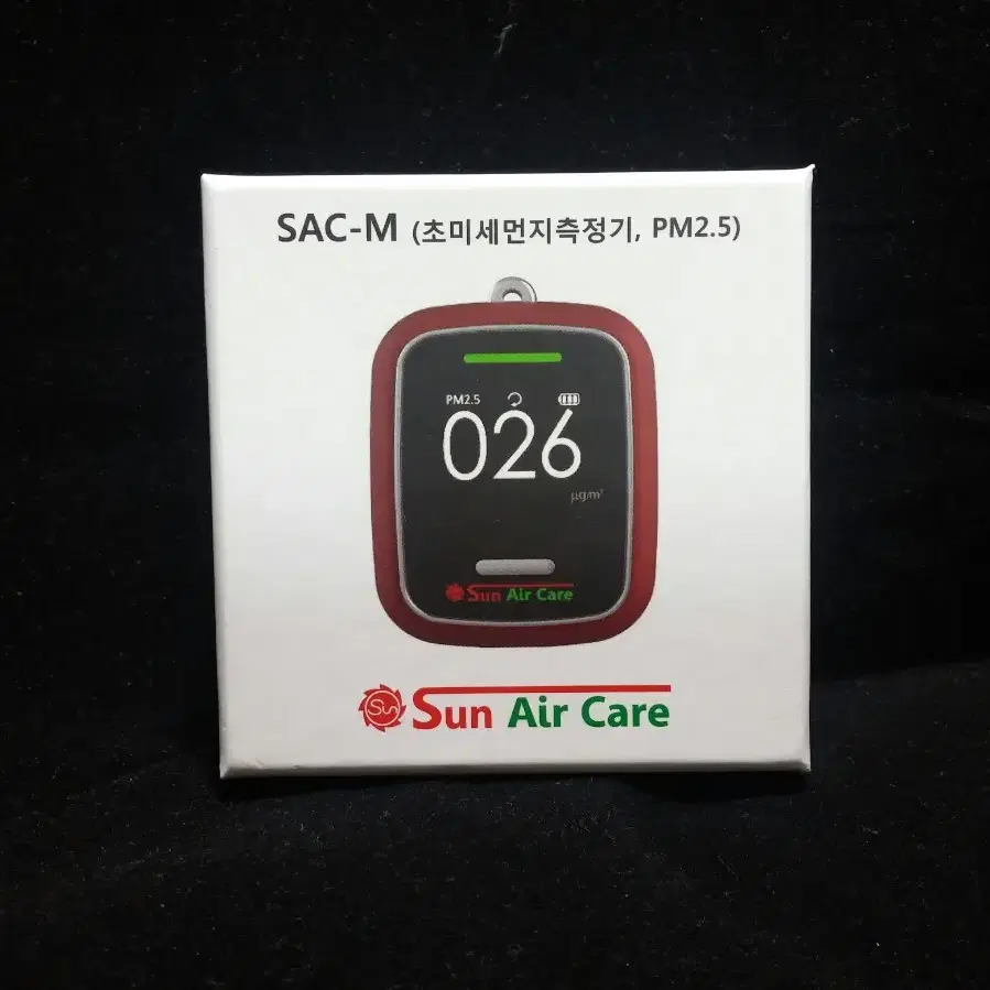 [미개봉 새것]휴대용 초미세먼지 측정기 sac-m