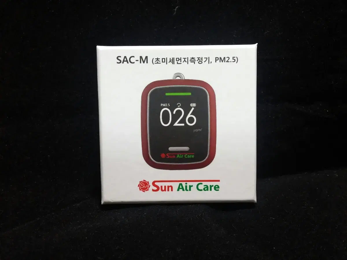 [미개봉 새것]휴대용 초미세먼지 측정기 sac-m