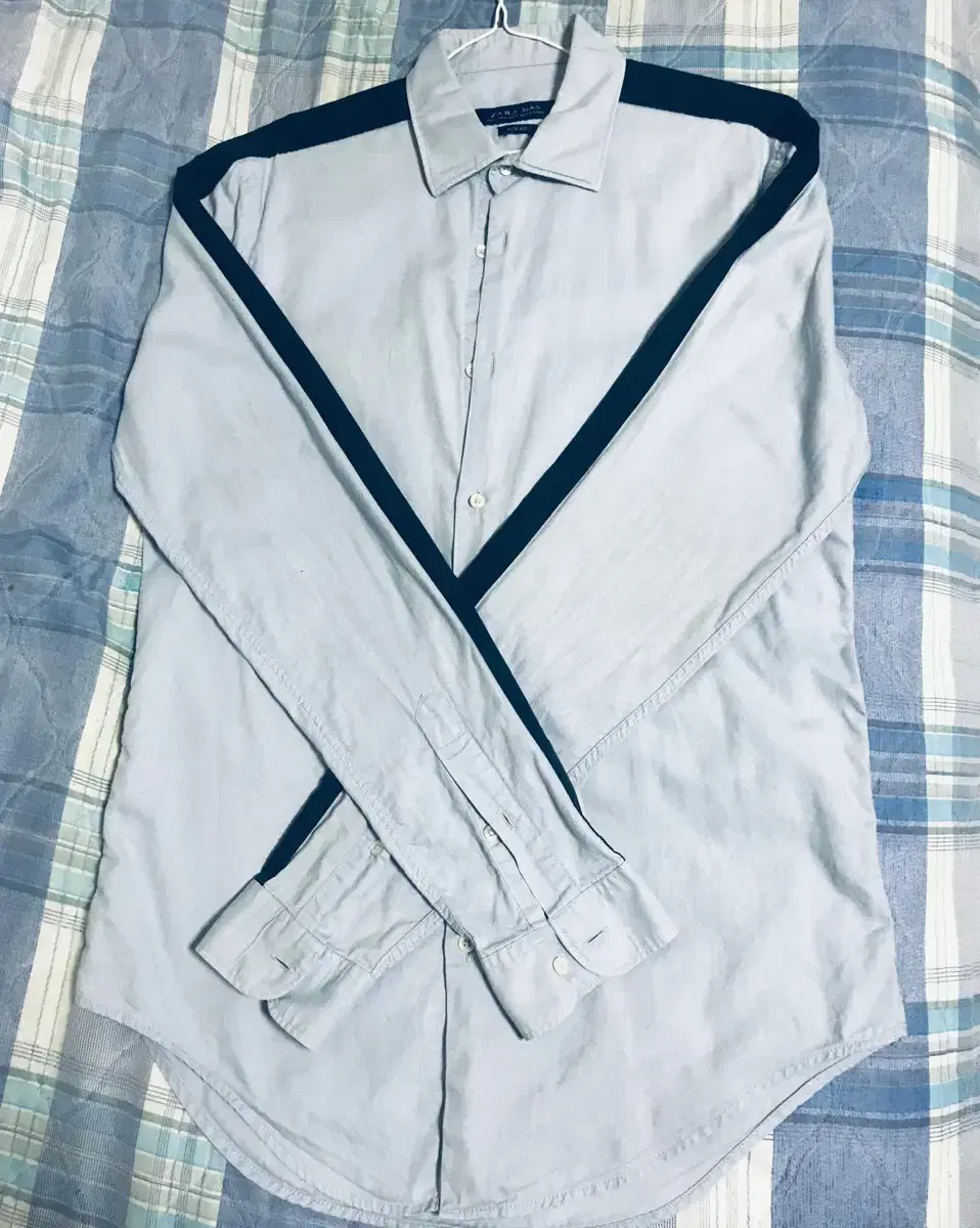 Zara Color-blocked Shirt M