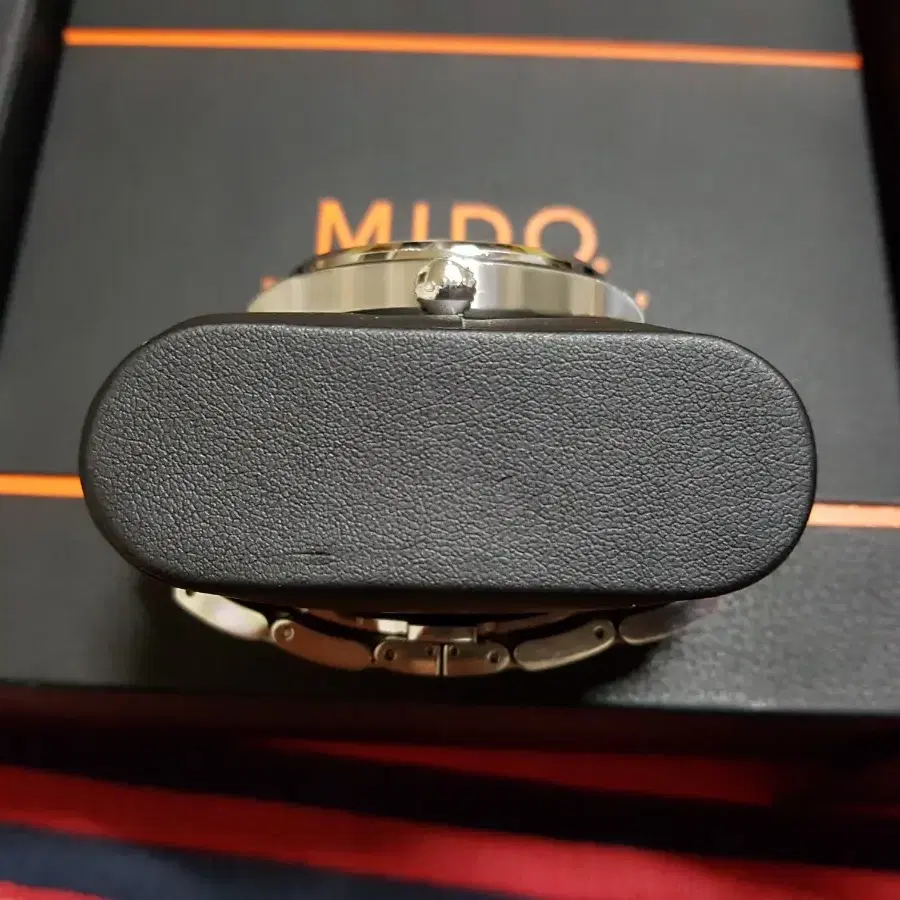 정품 MIDO 미도멀티포트 논크로노 남성 메탈밴드시계 풀셋.풀박 42mm