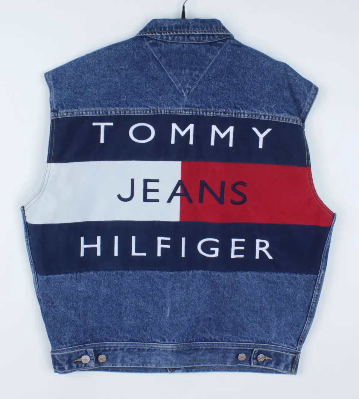 Tommy Hilfiger OG Old School Big Logo Jeans Vest (HG-03)