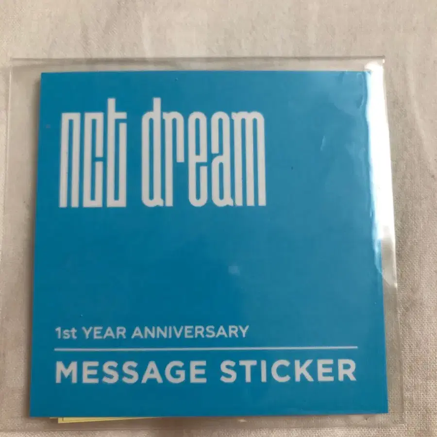 nctdream 1주년 메시지 스티커