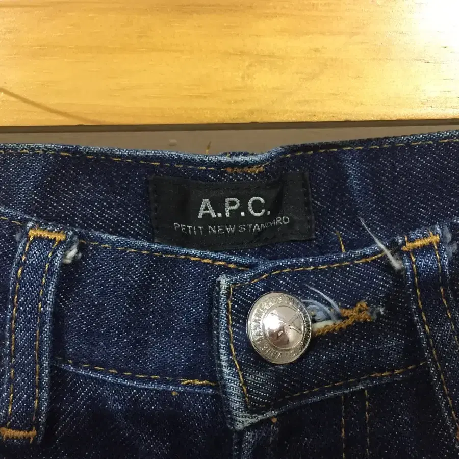 (정품) A.P.C 남성 면 청바지 28