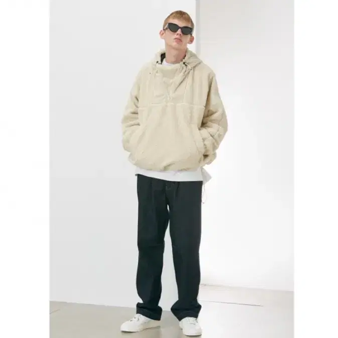 Ripstop Fleece Pullover Anorak