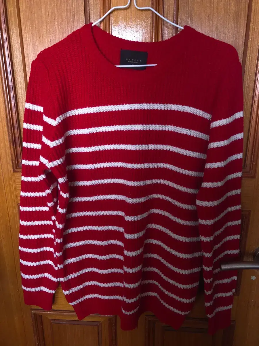 Red Stripe Knit