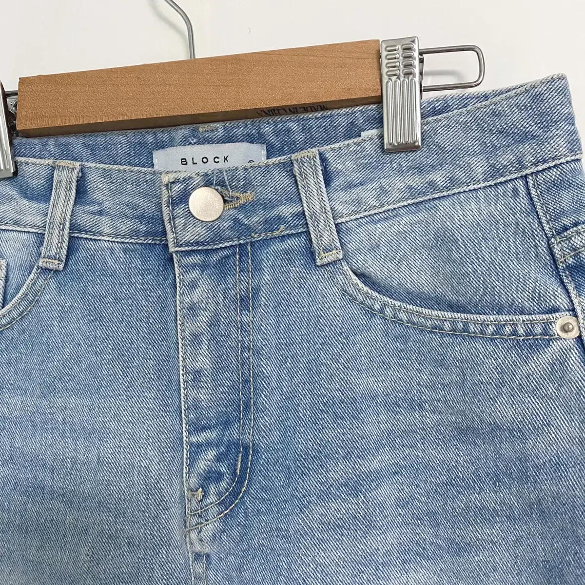 로즈팩토리 about denim skirt 트임 청치마 데님스커트 S