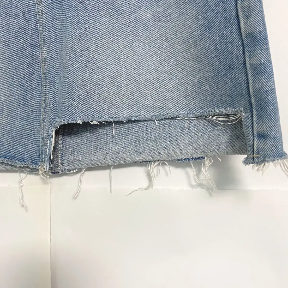 로즈팩토리 about denim skirt 트임 청치마 데님스커트 S