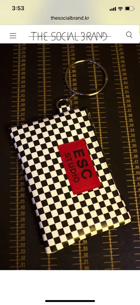 ESC Studio Checkerboard Clutch