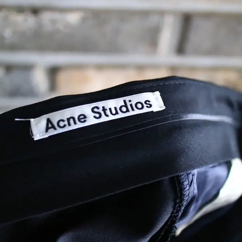 AcneStudios trouses 아크네스튜디오 바지 블랙 스랙스